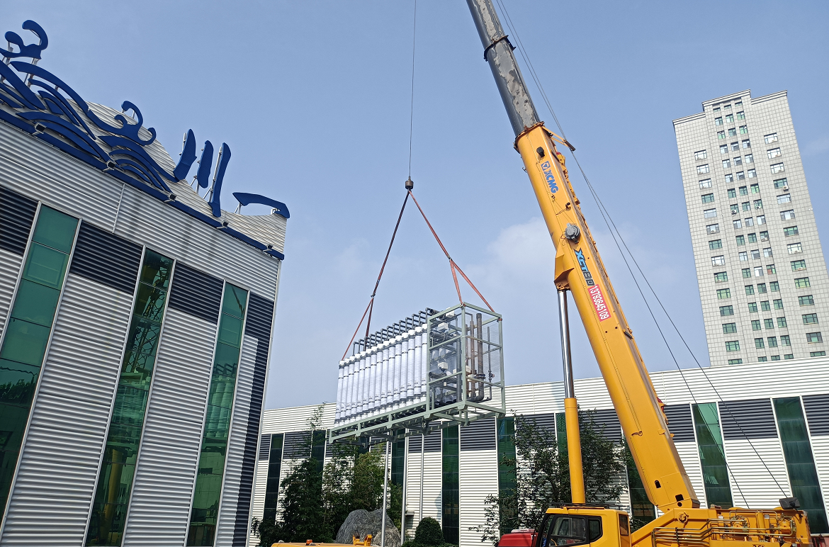 【川一股份】100T/H超濾設(shè)備裝車(chē)發(fā)往內(nèi)蒙古烏蘭察布市